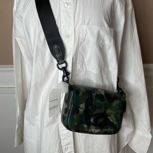 Coach NWT camouflage crossbody